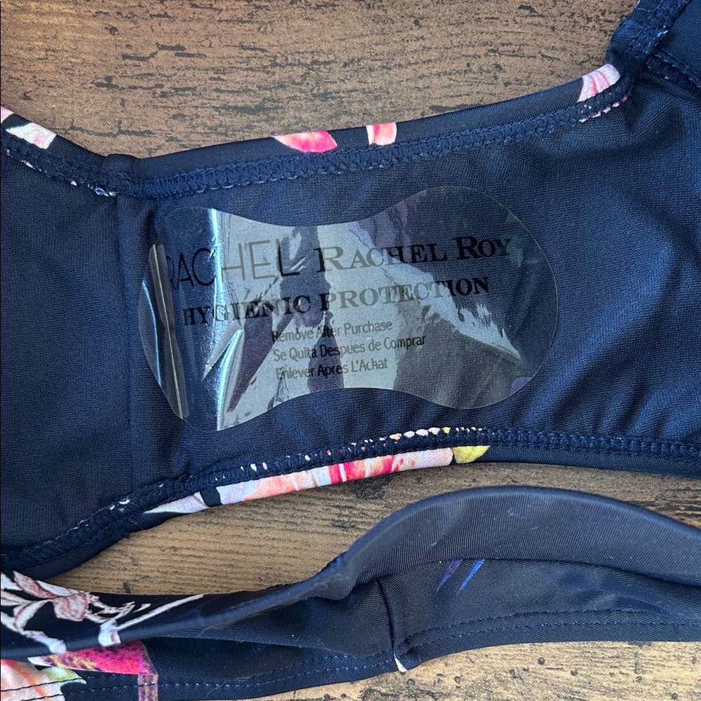 NWT Women's Floral Bikini Bottoms with Butterfly, bird, and flower print - Picture 5 of 6
